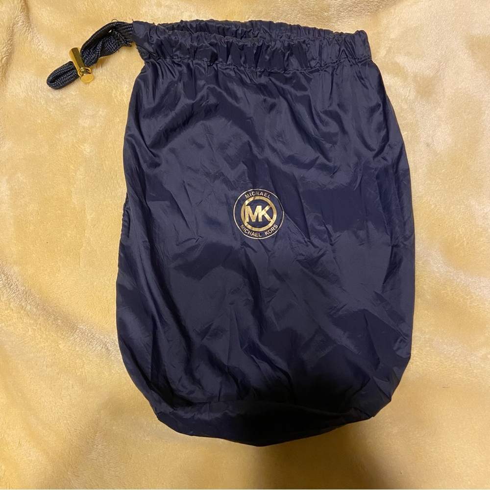Michael Kors Packable Down Fill Navy Blue Medium Jacket - Picture 5 of 9